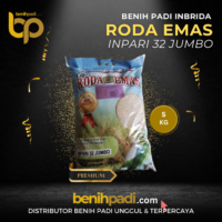 Benih Padi Merk RODA EMAS Varietas inpari 32