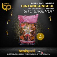 Benih Padi Hibrida Merk BINTANG Varietas SITU BAGENDIT  PT ARINDO UTAMA PERKASA
